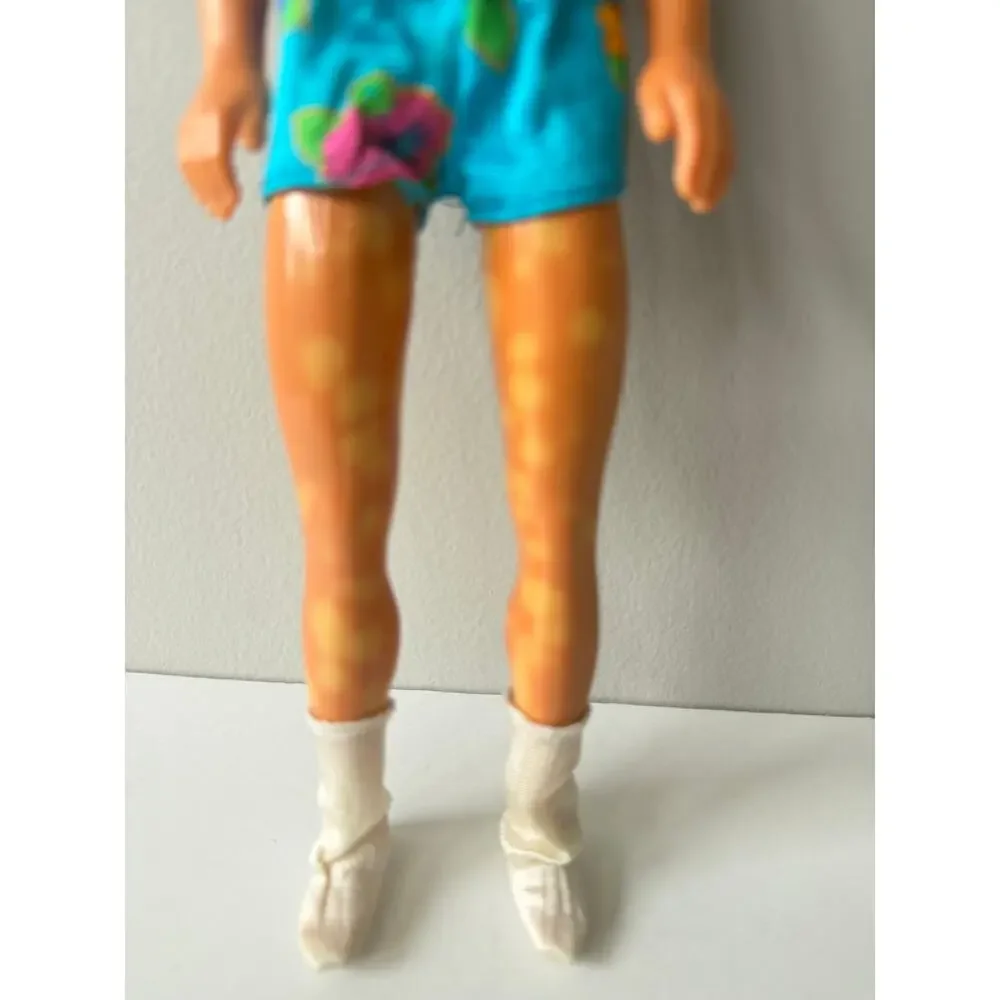 Vintage 1983 Ken Doll Groom Blonde Blue Eyes Mattel Malaysia 1968 Body